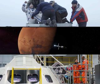 "Beyond A Year in Space" follows astronauts Scott and Mark Kelly after Scott's return home from nearly a year on the International Space Station, as well as some of the new astronauts preparing to go to Mars and beyond.