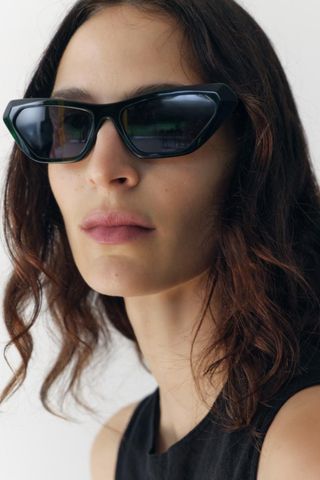 Zara Angular Cateye Sunglasses