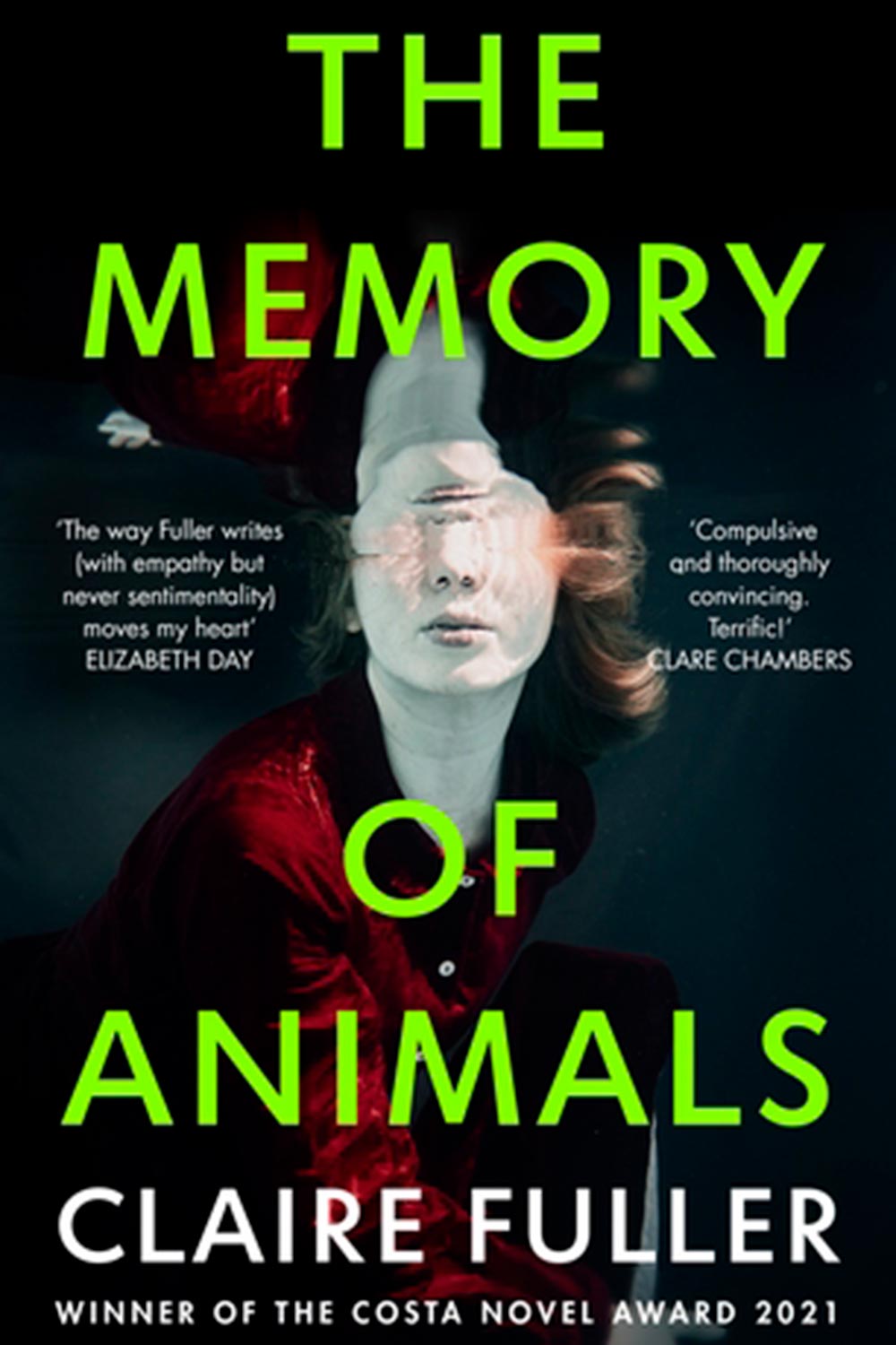An image of the cover of The memory of animals by Claire Fuller