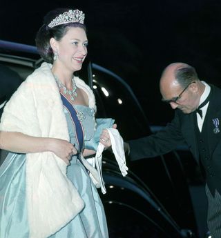 Princess Margaret frequently wore the turquoise persian set
