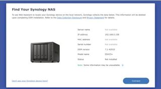 Desktop screenshot of the easy-to-use Synology NAS interface