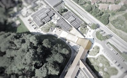 Mariehøj Culture Centre aerial view