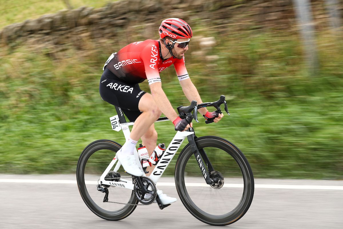 Picture by SWpix.com - 09/09/2021 - Cycling - AJ Bell Tour of Britain Stage 5 - Alderley Park to Warrington, England - Dan McLay of Team Ark&Atilde;&copy;a &acirc; Samsic