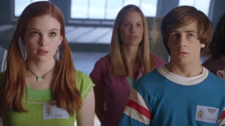 The main two stars of Sky High.