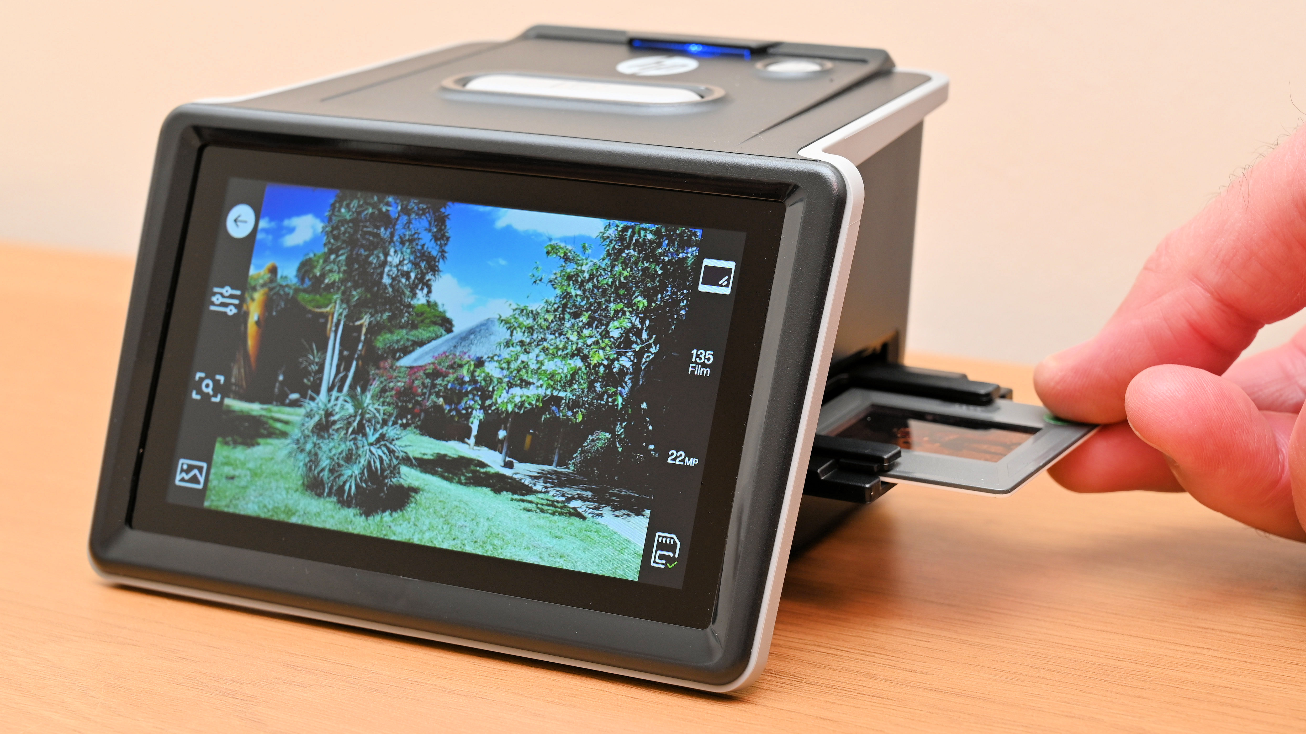 HP FilmScan 5&amp;rdquo; Touch Screen Film Scanner product image