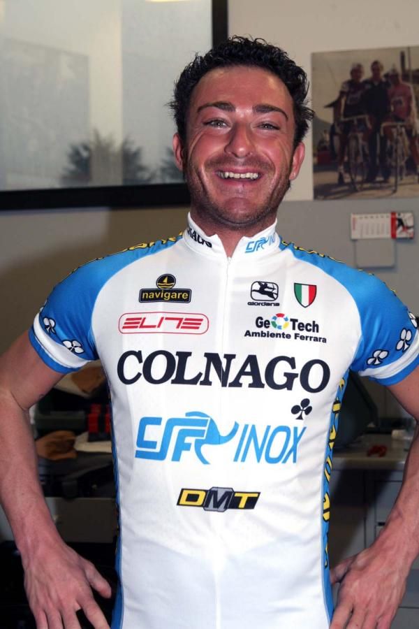 Happy camper: Mattia Gavazzi