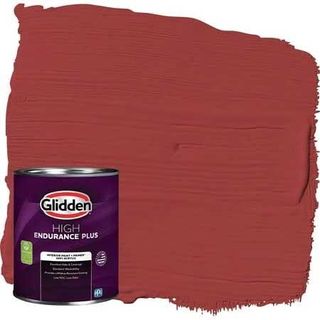 Glidden red blaze paint