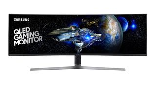 best curved monitor: Samsung CHG90 QLED