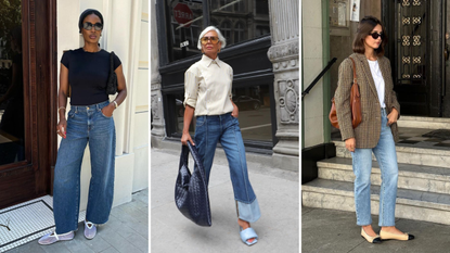 Autumn Denim Trends: influencer imagery