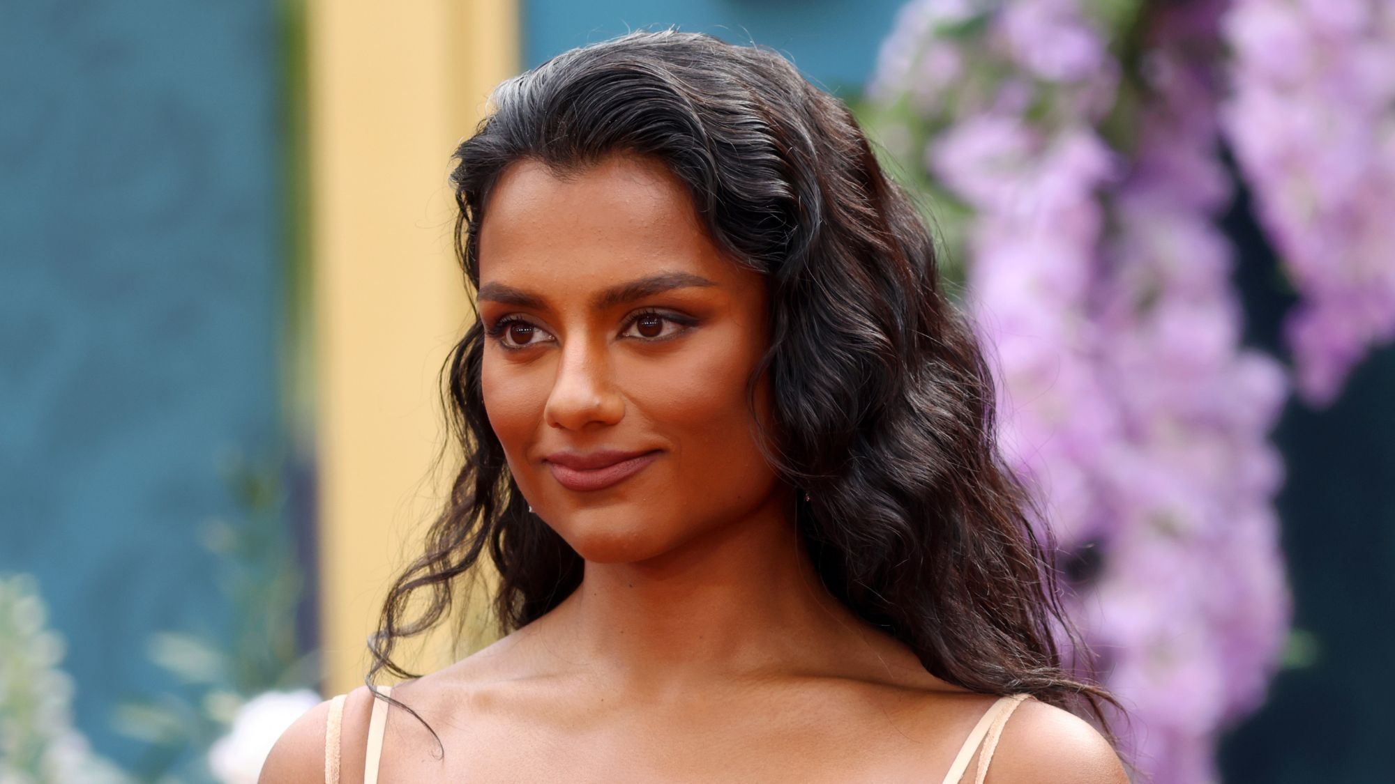 Simone Ashley attends a special screening of Bridgerton Season three part two