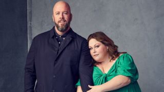 Chris Sullivan as Toby Damon and Chrissy Metz as Kate Pearson on This Is Us.