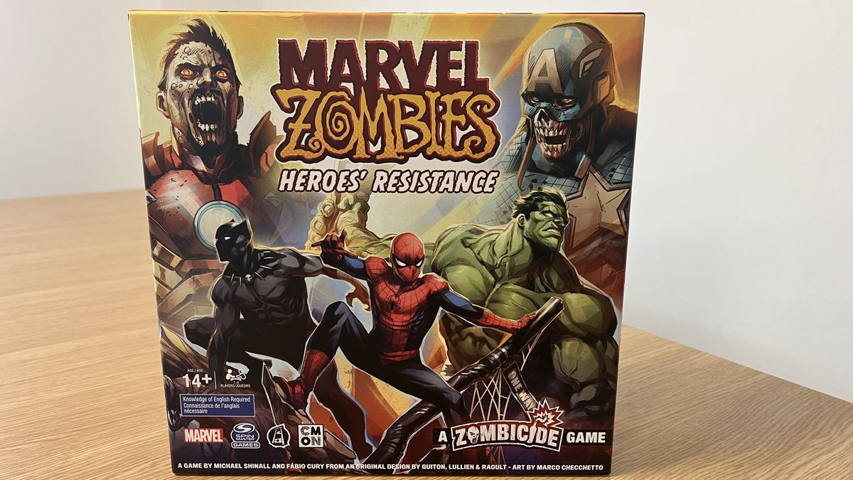 Image on the box for Marvel Zombies Heroes&#039; Resistance