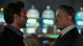 Frank Grill and Sylvester Stallone in Tulsa King