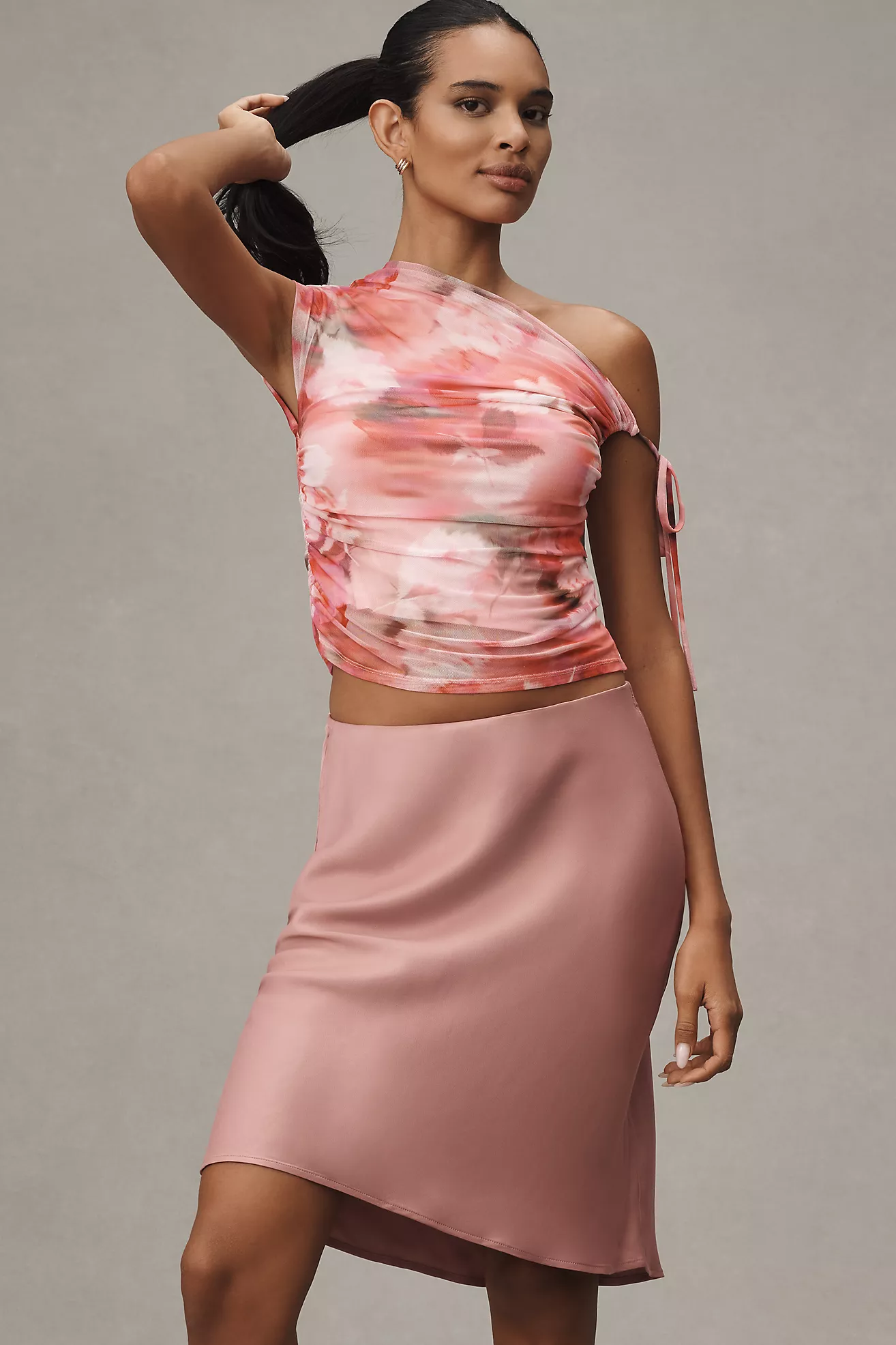 The Tilda Knee-Length Slip Skirt