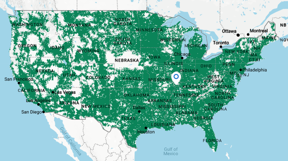 Mint Mobile coverage map