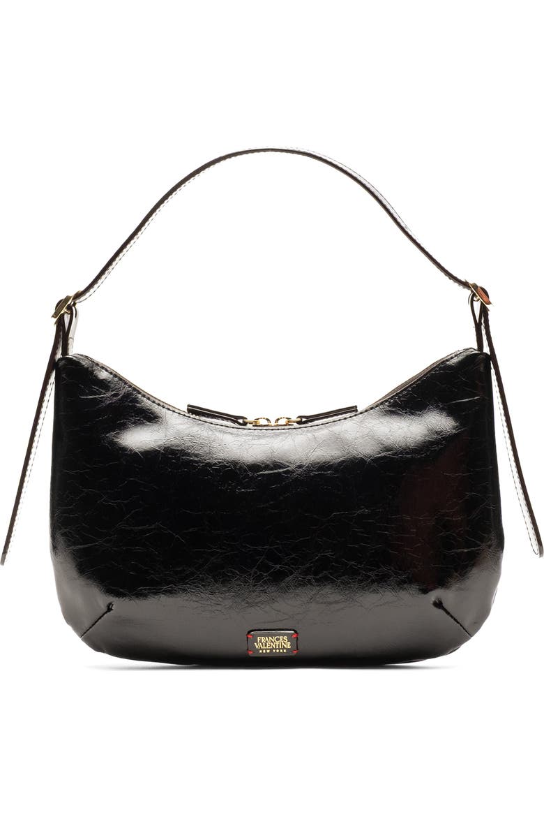 Starr Crinkled Leather Hobo Bag