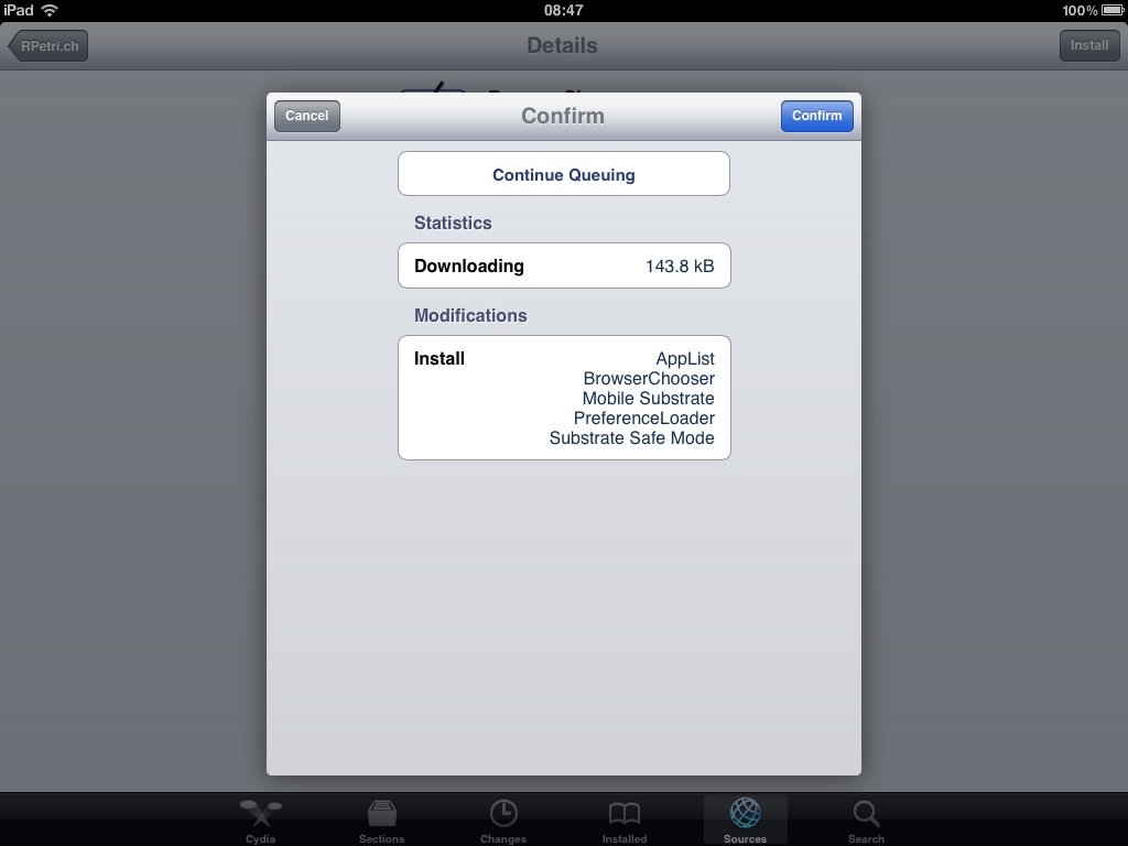 Details установить. Cydia repository. Netatalk. Modify download.