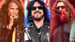 Aerosmith's Steven Tyler, Motley Crue's Nikki Sixx and Slayer's Tom Araya