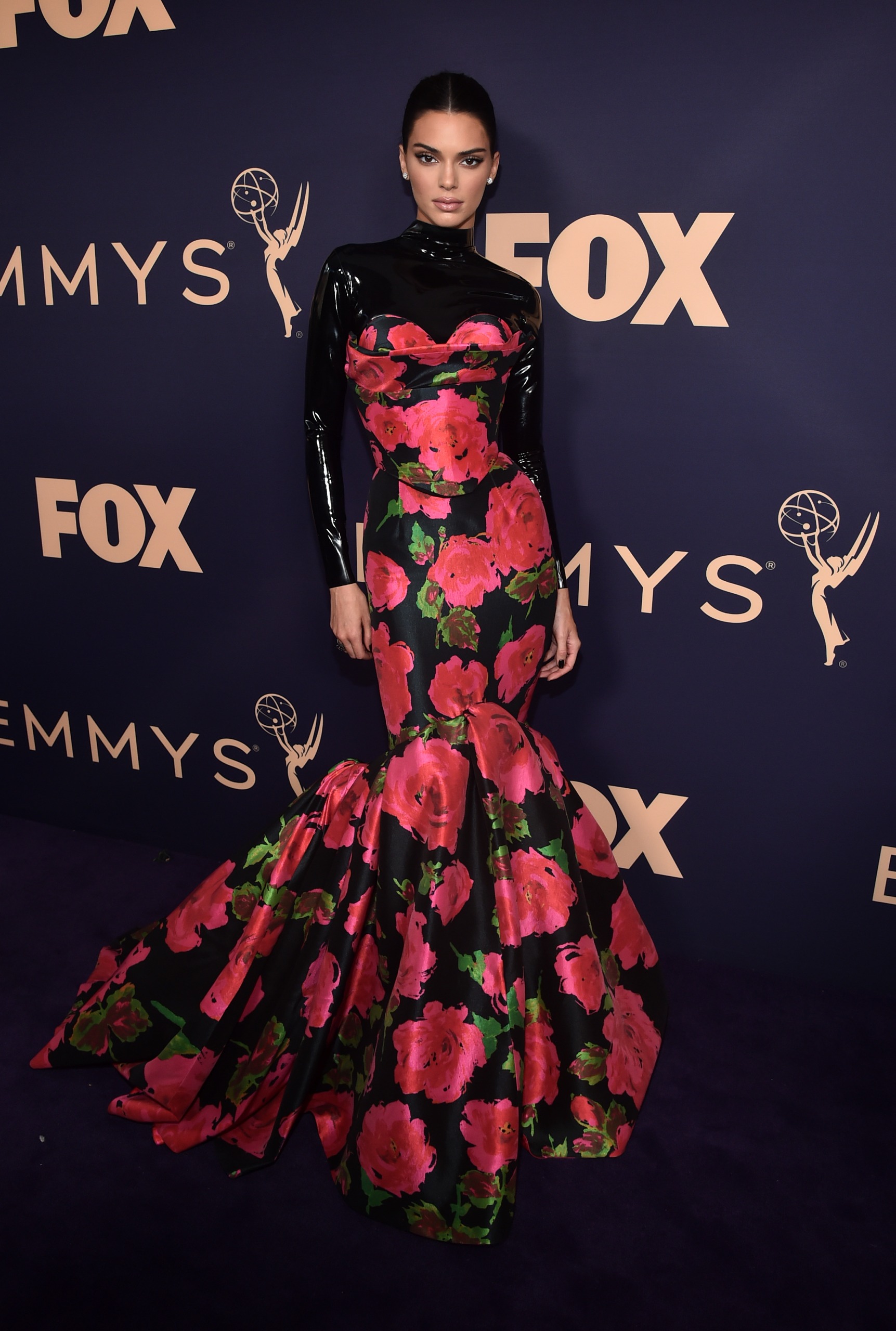 Kendall Jenner's red carpet look at the 2019 Emmy Awards