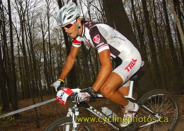 Adam Morka racing in Ontario