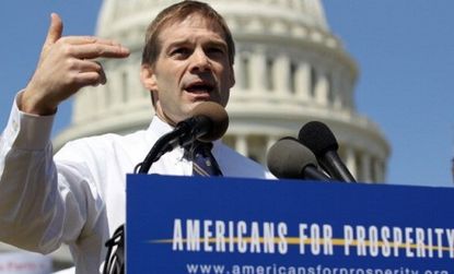 Rep. Jim Jordan (R-Ohio) and the Republican Study Committee presented an alternative budget plan to Paul Ryan's that includes even deeper domestic spending cuts.