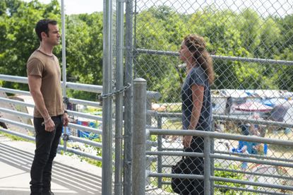 Justin Theroux and Amy Brenneman in The Leftovers.