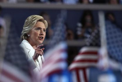 Hillary Clinton at the Democratic National Convention