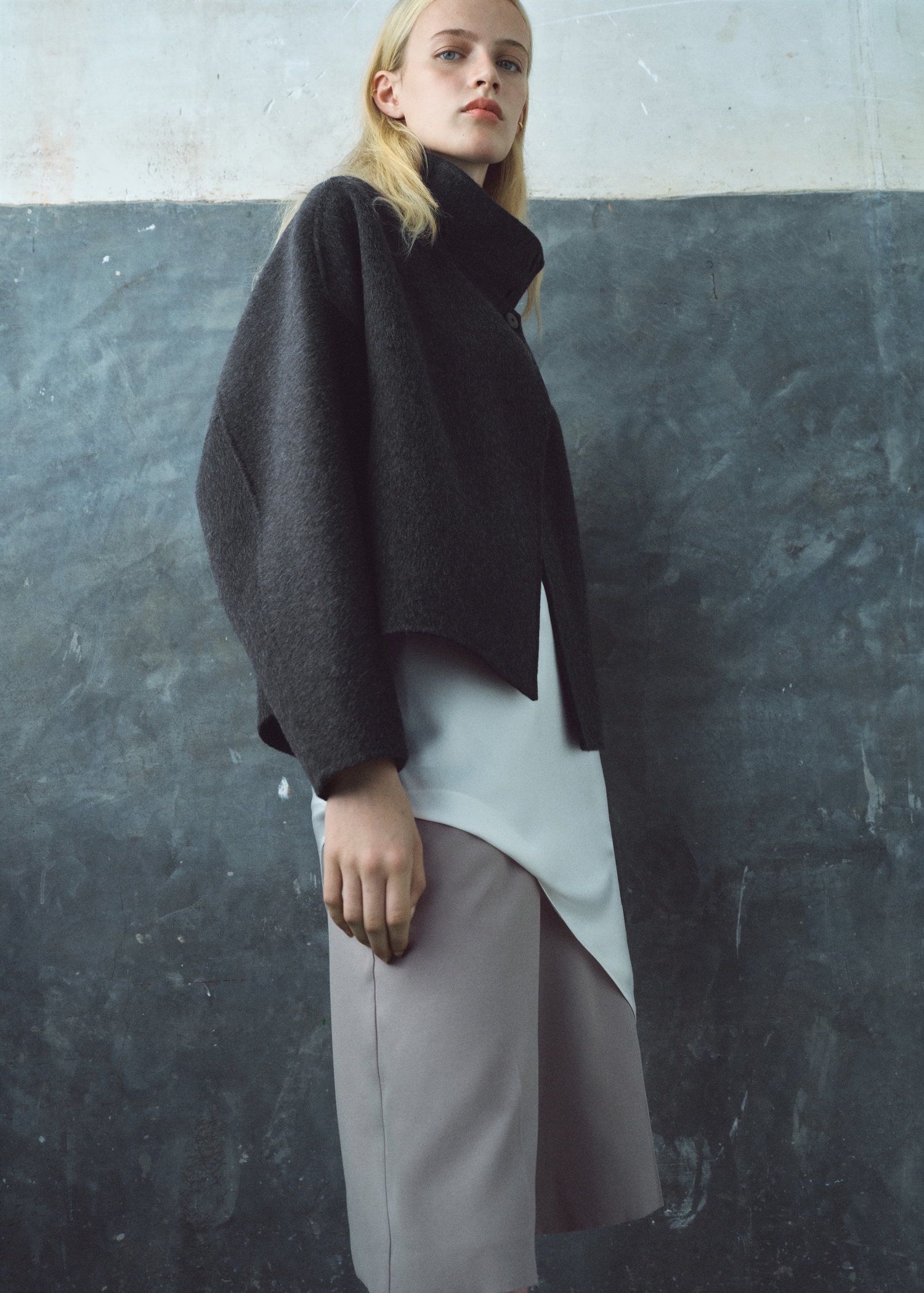 Oversize Wool Jacket - Women | Mango Usa