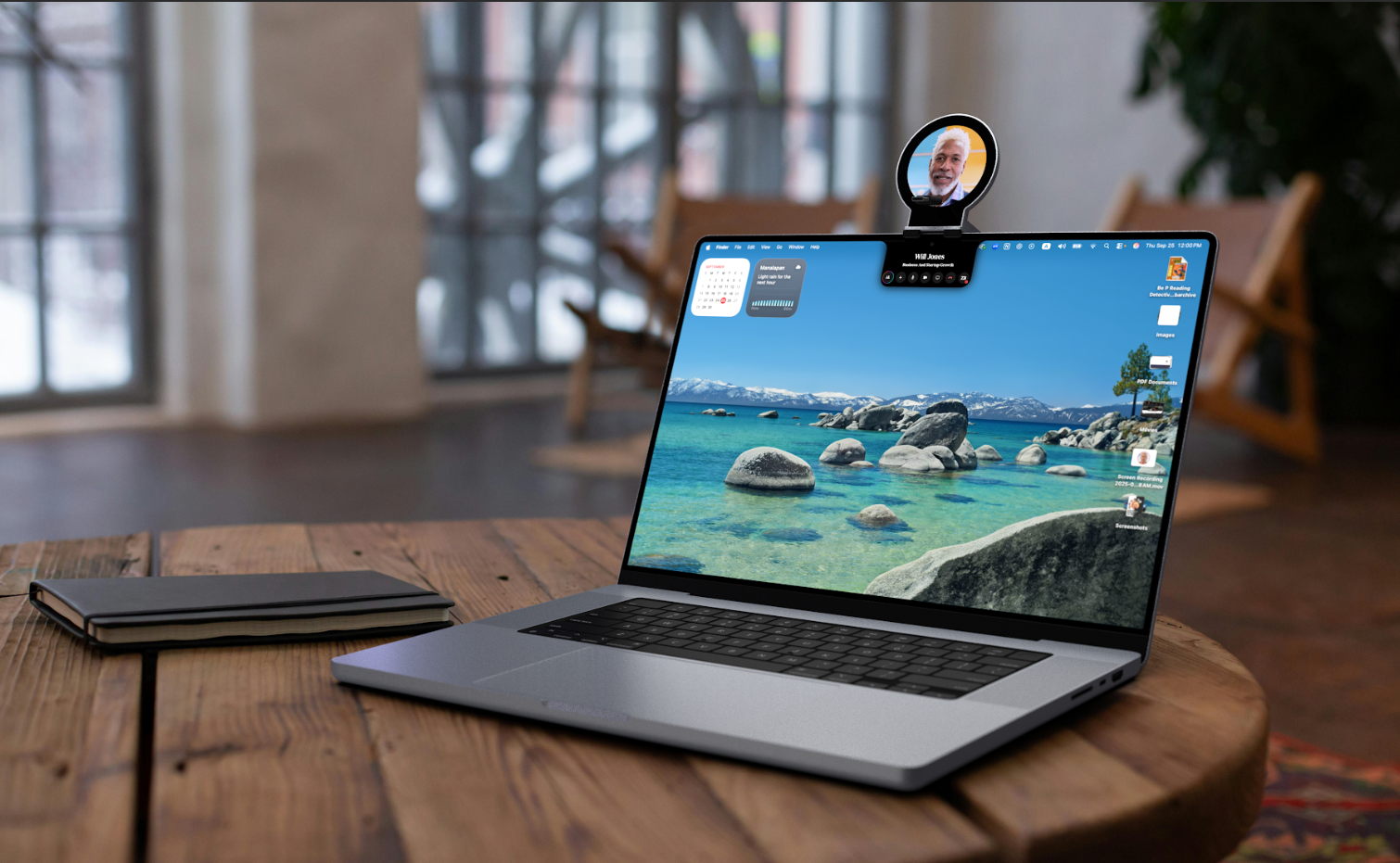 Napster view on computer