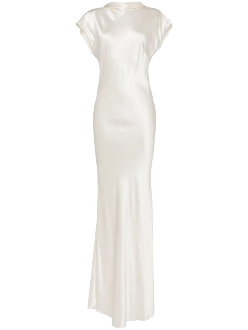 Sleeveless Silk Dress | 6