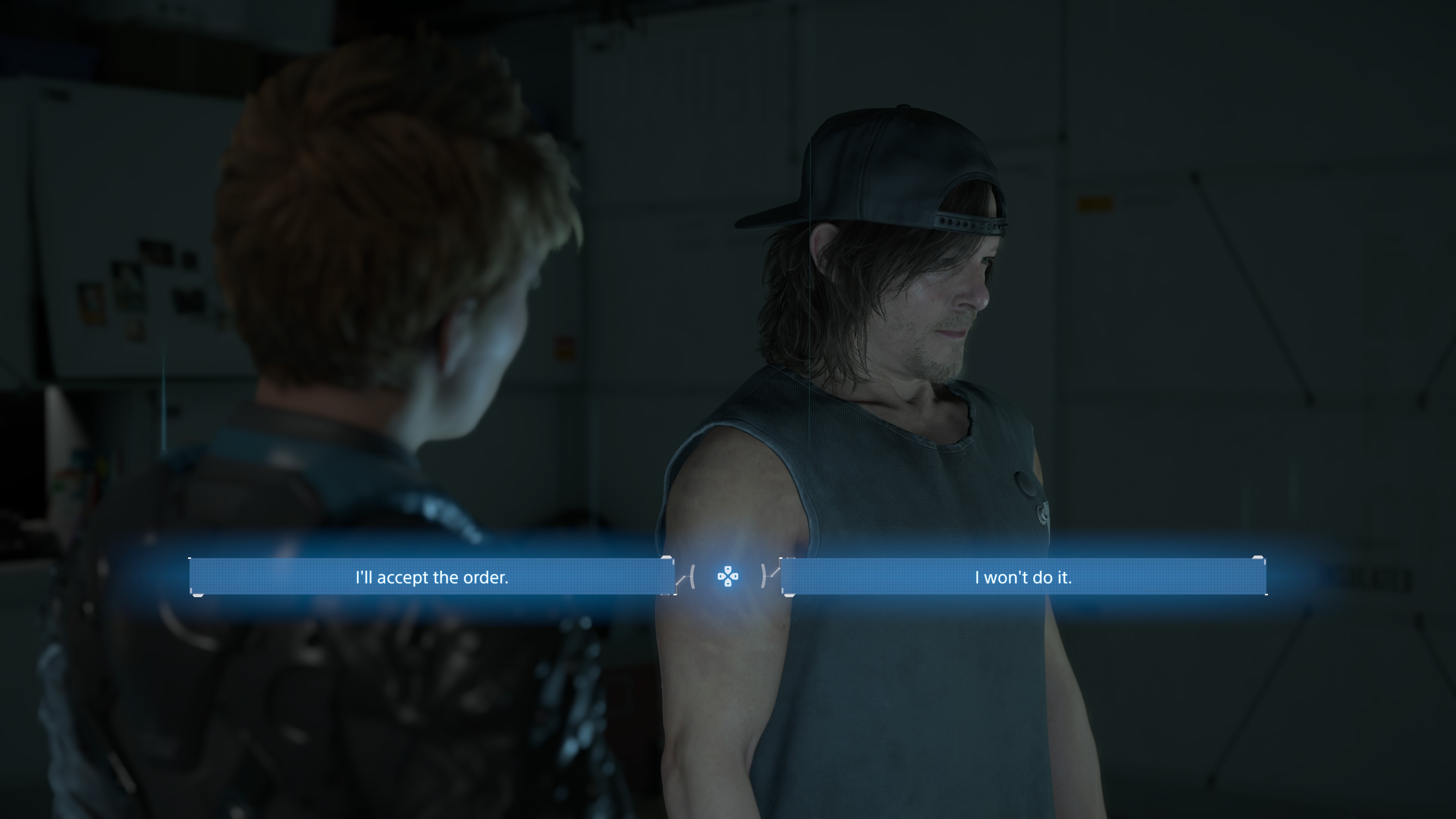 Death Stranding 2 I won't do it choice