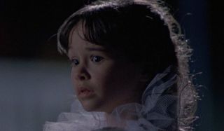 Halloween IV: The Return of Michael Myers Danielle Harris Jamie Lloyd stares out frightened
