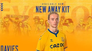 Everton away kit