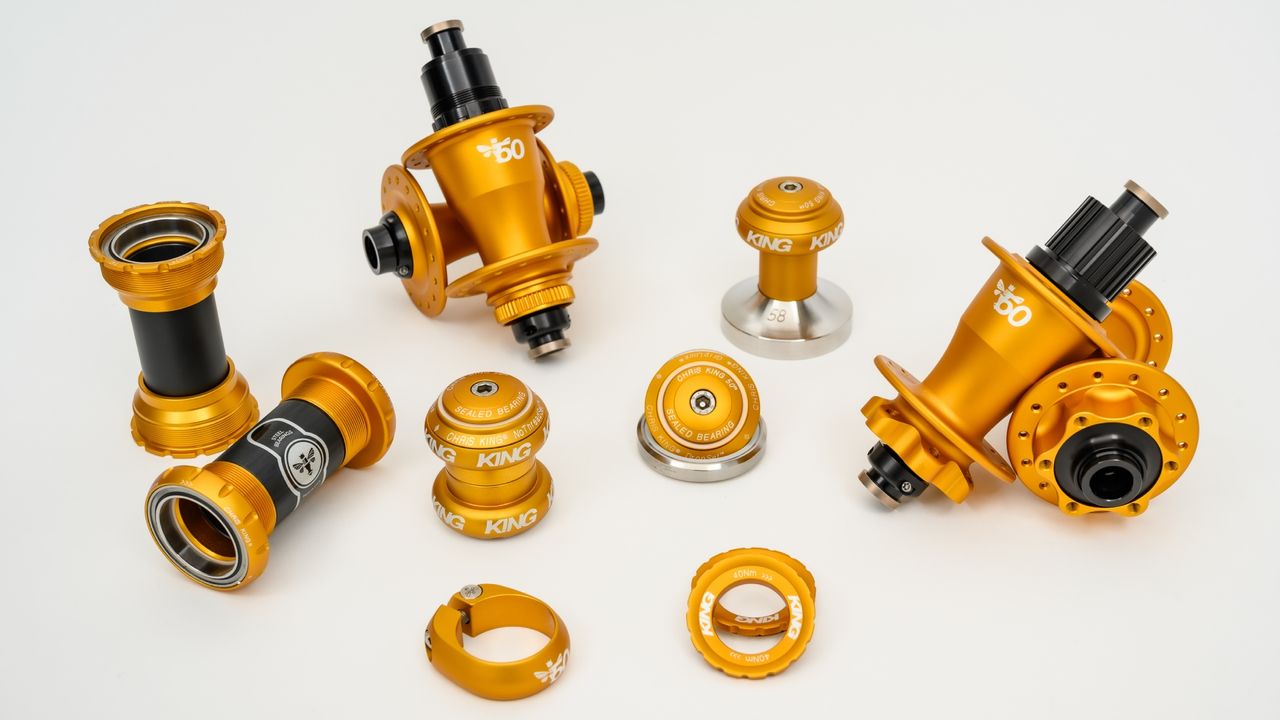  50th Anniversary matte gold components