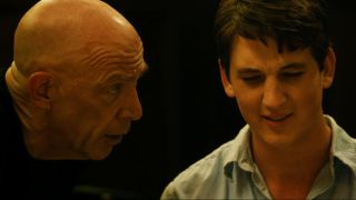 J.K. Simmons and Miles Teller in Whiplash