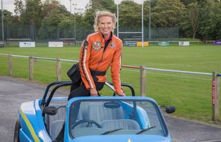 First look! Challenge Anneka is back on Channel 5 and presenting in her famous jumpsuit! 