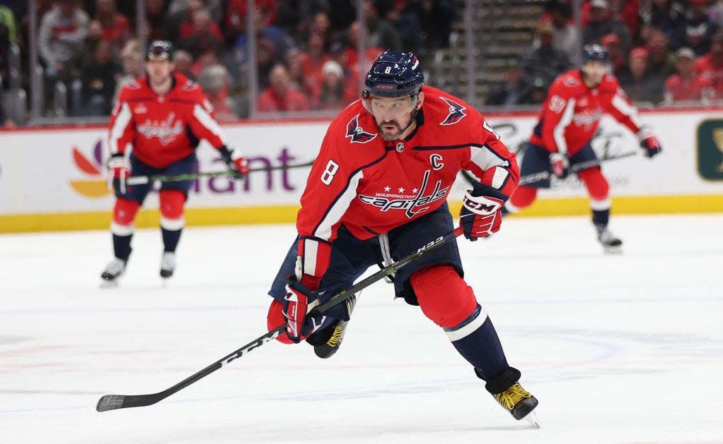 Alexander Ovechkin of the Washington Capitals 