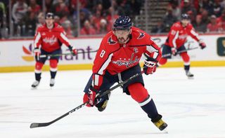 Alexander Ovechkin of the Washington Capitals 