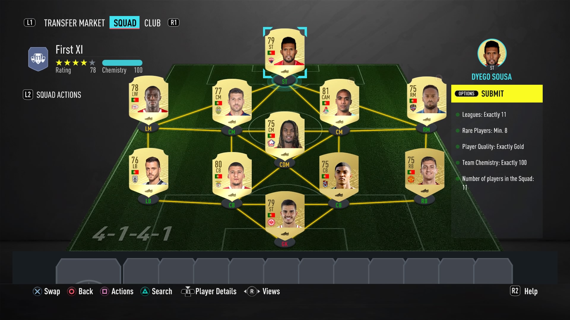 Fifa 20 First Xi Sbc A Cheap Solution To Complete The Squad Building Challenge Gamesradar