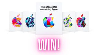 Competition banner for Apple Gift Card prize