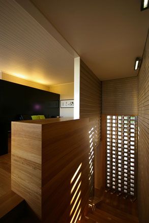 Wooden panelling House C500