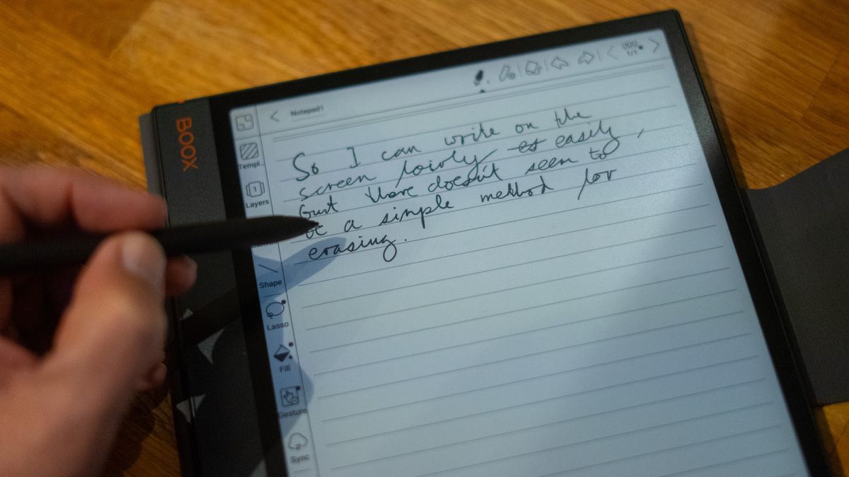 Writing Note Paper Camera Photographs on digital paper? This is what trying the BOOX Note Air was ...