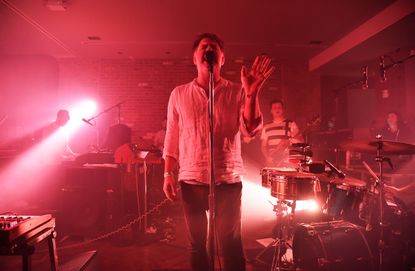LCD Soundsystem performs in New York in 2016.