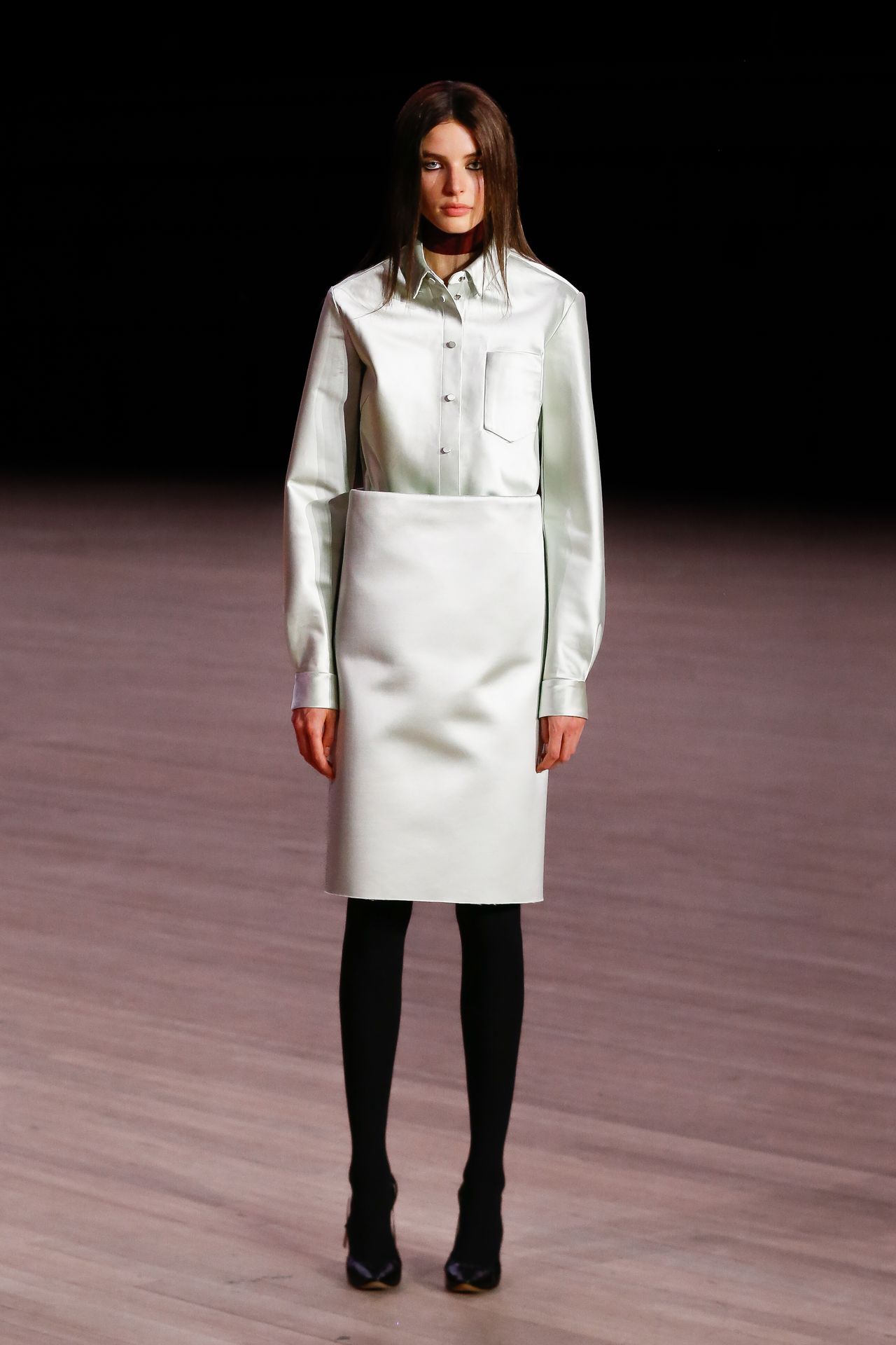 models wear the Marc Jacobs Fall 2026 runway collection at the Park Avenue Armory