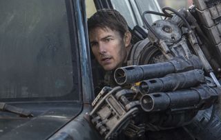 A still from the movie Edge of Tomorrow
