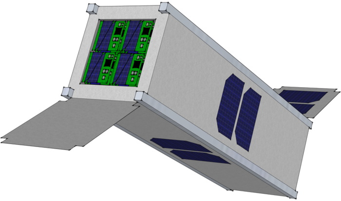 Crowd-Funded KickSat Satellite 