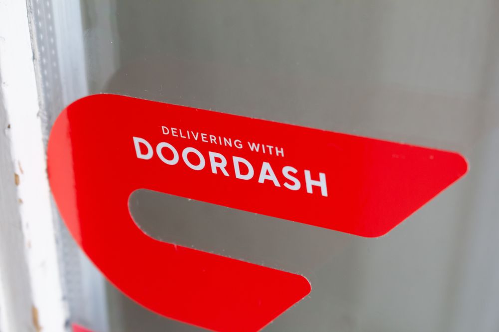 DoorDash sign