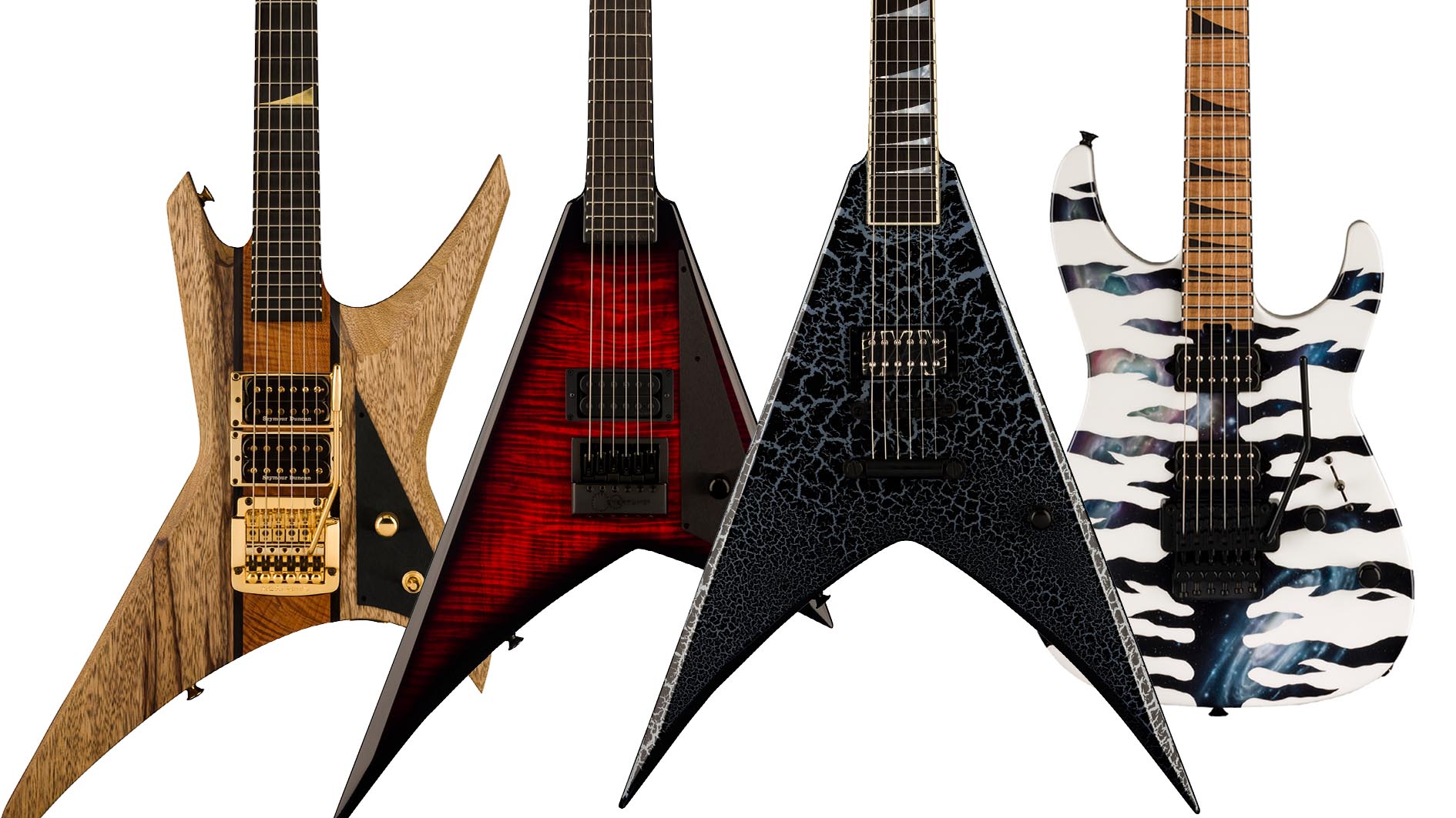 Jackson unveils four headspinning Masterbuilt electric guitars for