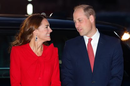 Kate Middleton Prince William Members Of The Royal Family Attend "Together At Christmas" Community Carol Service