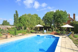 Pool at the Manor House, near Guildford, Surrey